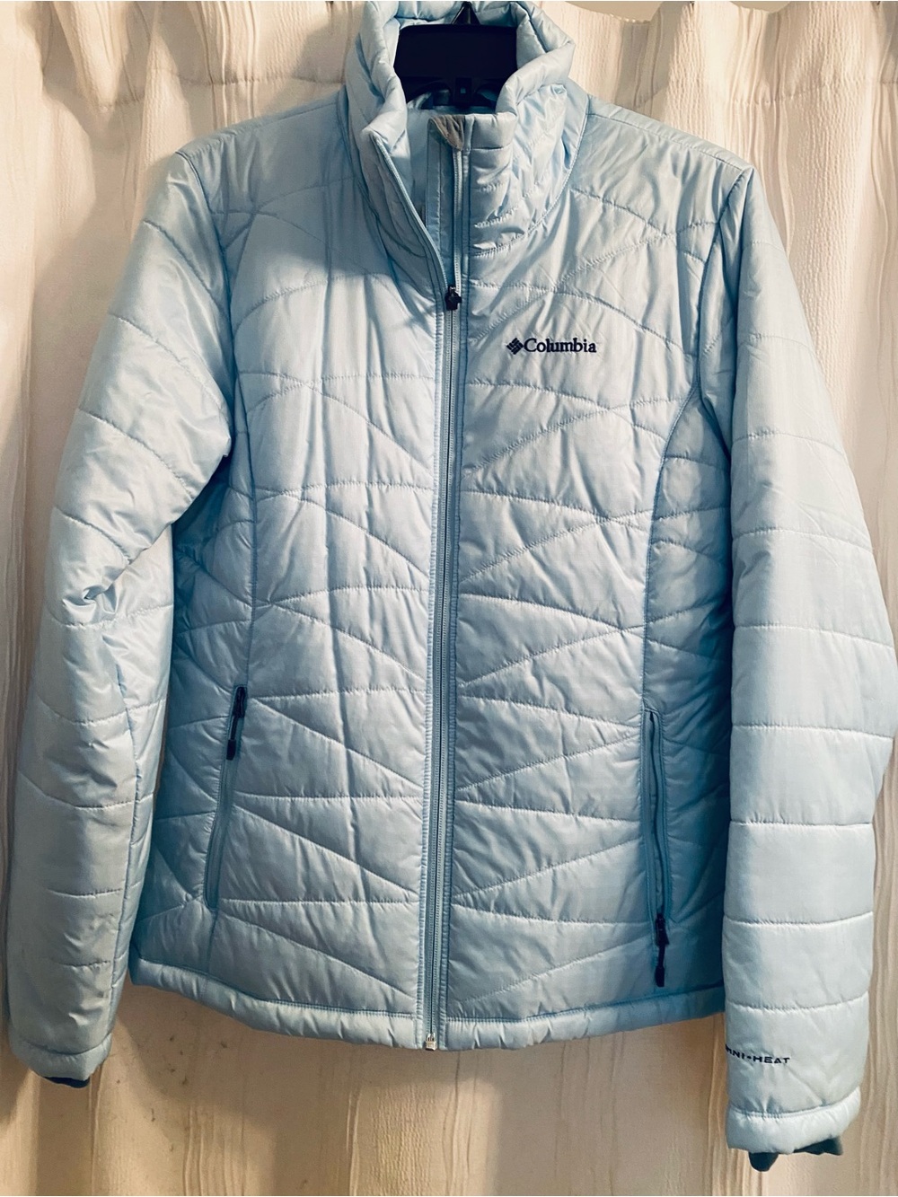 Columbia Omni-shield jacket robin blue Medium NEW!